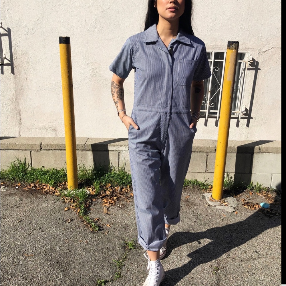 Nooworks Coveralls in Railroad Denim